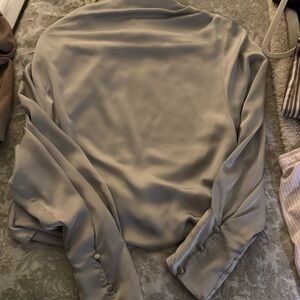 Zara Elegant Gray Women's Blazer